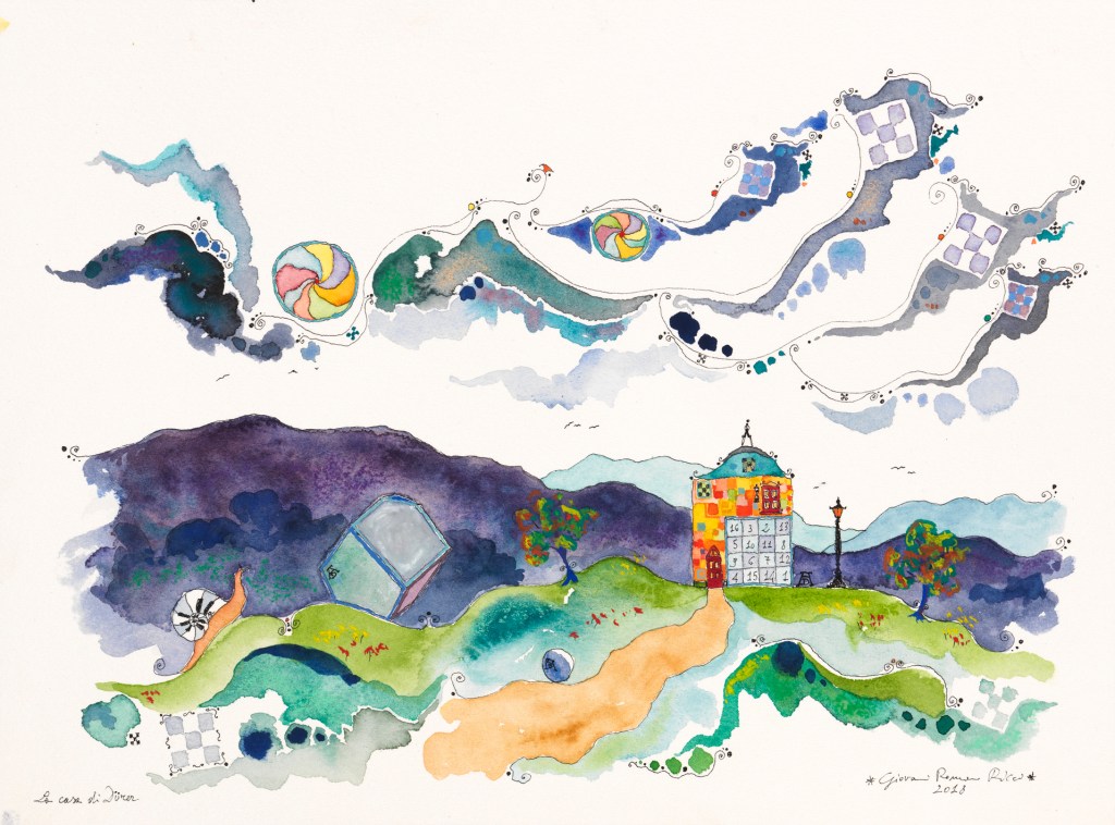 giovanni romano ricci painting watercolour durer house