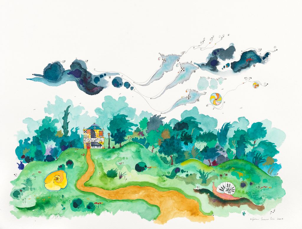 giovanni romano ricci painting watercolour beethoven house