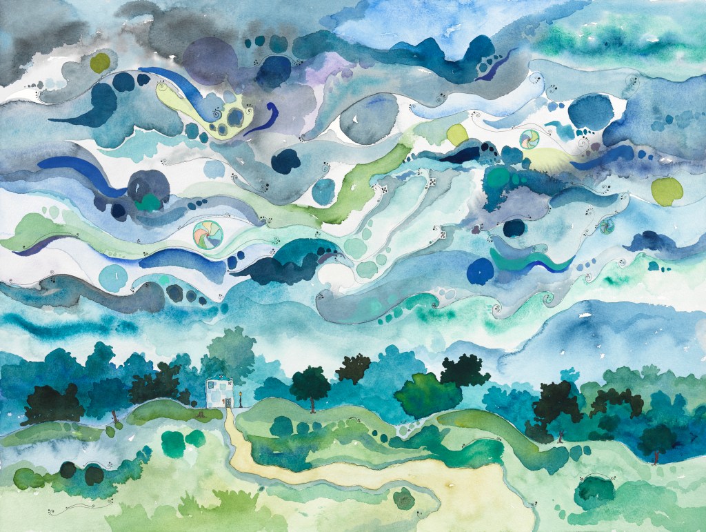 giovanni romano ricci painting watercolour bernhard house